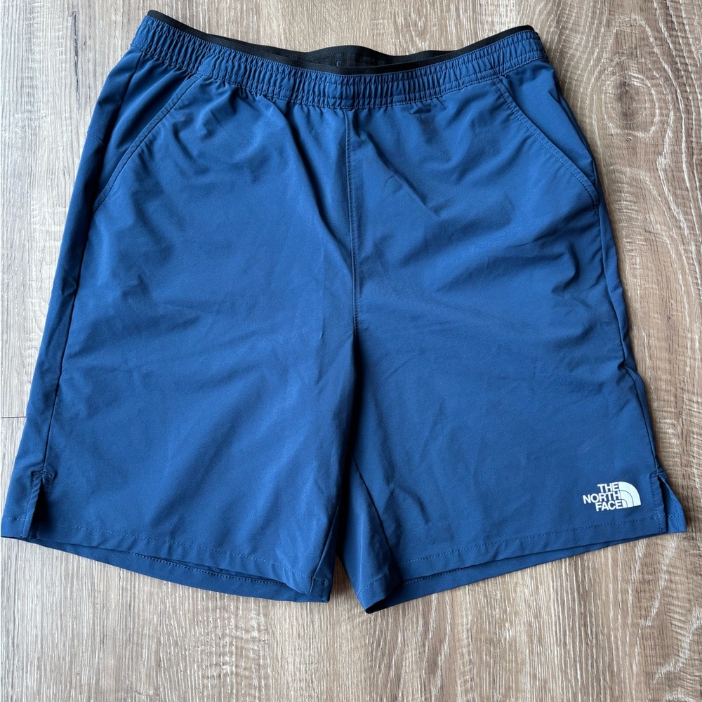 The North Face Men's Deep Blue Athletic Shorts